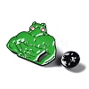 Black Zinc Alloy Brooches JEWB-A018-03C-3