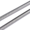 Tarnish Resistant 304 Stainless Steel Round Snake Chains CHS-L023-01D-P-3