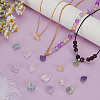 Natural Gemstone Pendants PALLOY-FG00001-5