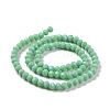 Electroplate Opaque Solid Color Glass Beads Strands EGLA-A044-P4mm-L14-3