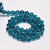 Transparent Glass Beads Strands EGLA-A039-T2mm-D01-2