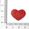 Valentine's Day Printed Opaque Acrylic Pendants FIND-D283-11G-3