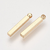 Brass Bar Pendants KK-S348-384A-2