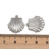 304 Stainless Steel Pendants STAS-L297-15B-P-3