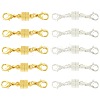 12Sets 2 Colors Brass Magnetic Clasps Converter KK-FS0001-95-1