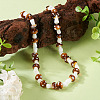 1Strand Handmade Lampwork Beads Strands LAMP-TA0001-84H-3