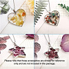 DIY UV/Epoxy Resin Pendant Necklace Making Kits DIY-TA0008-72-8