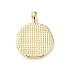 Brass Enamel Pendants KK-G417-01LG-08-2