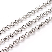 304 Stainless Steel Rolo Chains CHS-E016-02A-P