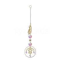 Crystal Glass Sun Catcher Pendant PW-WG11624-02