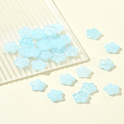 30Pcs Baking Paint Glass Beads GLAA-FS0001-97G-1