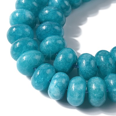 Dyed Natural White Jade Beads Strands G-G107-A08-01-1