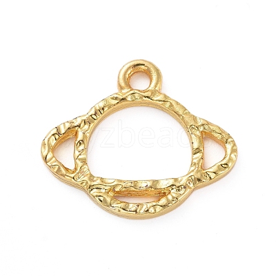 Zinc Alloy Open Back Bezel Pendants PALLOY-E577-09G-1