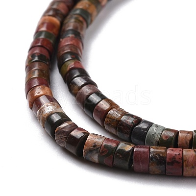 Synthetic Red Turquoise Beads Strands G-P468-18-1