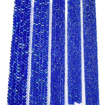 Electroplate Glass Beads Strands EGLA-A044-T1mm-L31-1