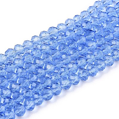 Glass Beads Strands EGLA-A044-T2mm-D14-1