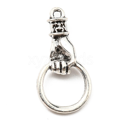 Plated Alloy Pendants PALLOY-D020-03AS-1