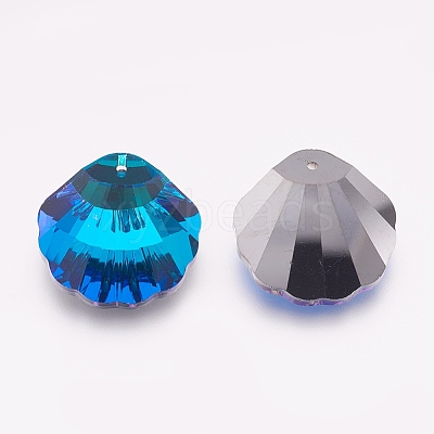 K9 Glass Rhinestone Pendants GLAA-F083-02A-03-1