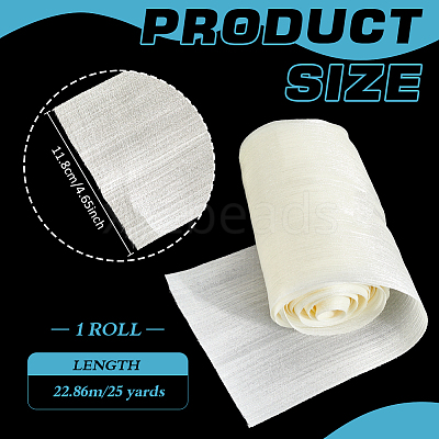Chiffon Ribbon OCOR-WH0101-220B-1