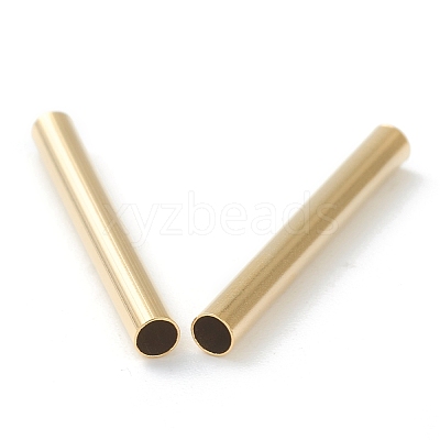 Brass Tube Beads KK-Y003-73I-G-1