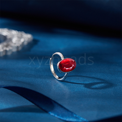 1Pc 925 Sterling Silver Adjustable Ring Components STER-BC0003-97A-P-1