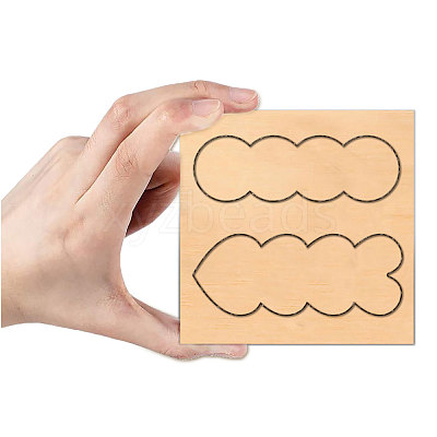 Wood Cutting Dies DIY-WH0169-39-1