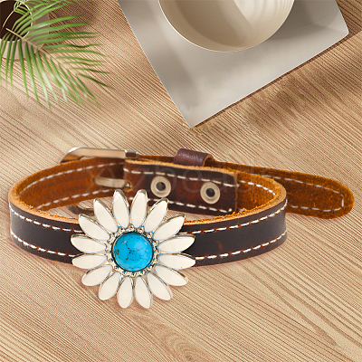 Leather Cord Bracelets BJEW-CL0001-44B-1