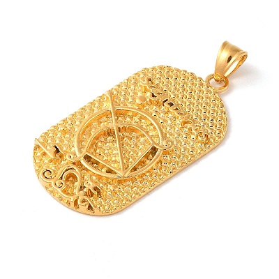 316L Surgical Stainless Steel Big Pendants STAS-B059-01G-11-1