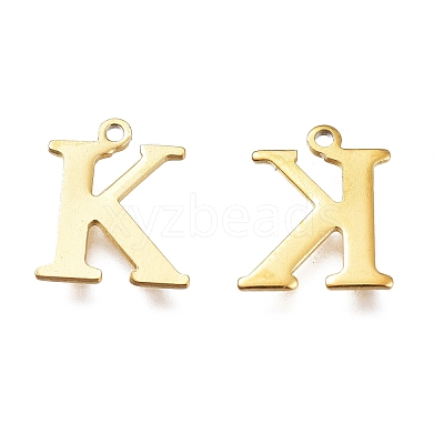 PVD Vacuum Plating  304 Stainless Steel Charms STAS-H112-K-G-1