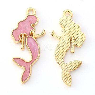 Alloy Enamel Pendants X-ENAM-N054-021D-1