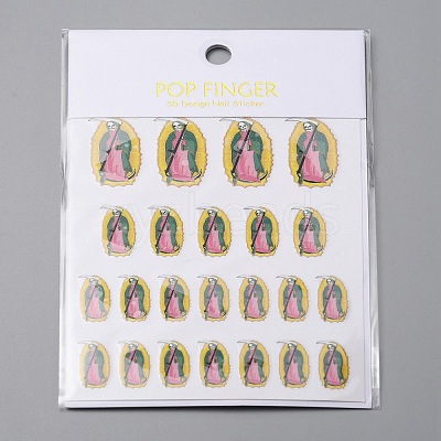 Nail Art Stickers MRMJ-WH0086-30B-1