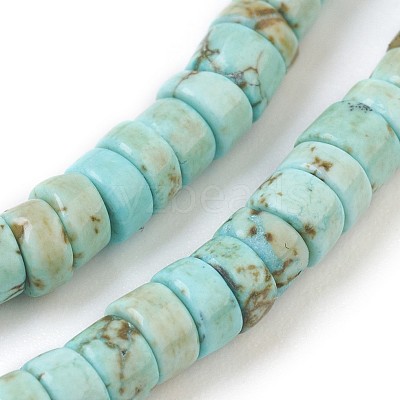 Natural Magnesite Beads Strands G-P398-B01-1