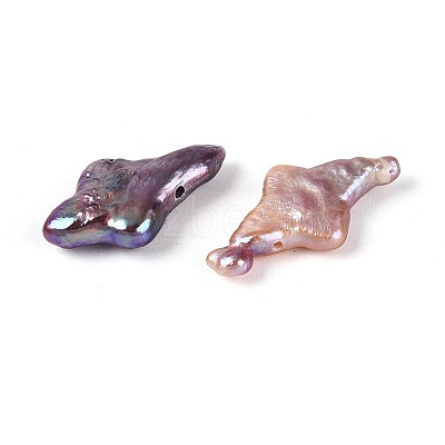 Natural Baroque Keshi Pearl Beads PEAR-S022-02C-1