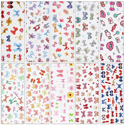 10 Rolls PET Sticker Tapes AJEW-WH20020-246A-36-1