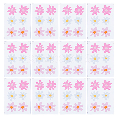 6Pcs PVC Wall Stickers DIY-WH0591-338-1