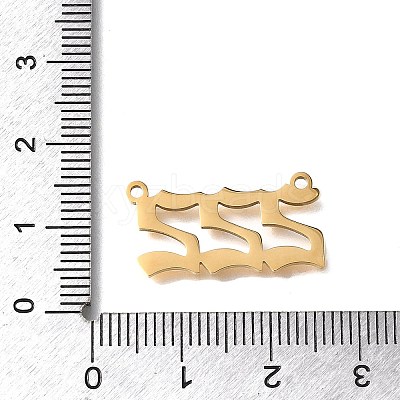 304 Stainless Steel Pendants STAS-D382-04B-G-1