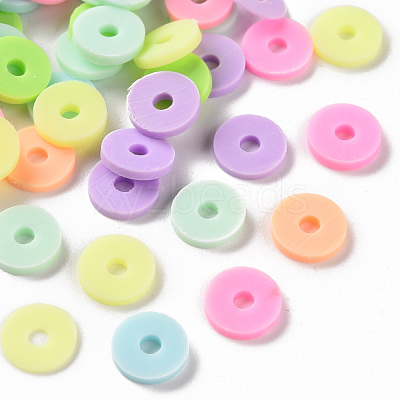 Handmade Polymer Clay Beads X-CLAY-T019-03A-1