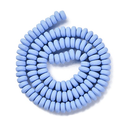 Handmade Polymer Clay Beads Strands X-CLAY-N008-008-92-1