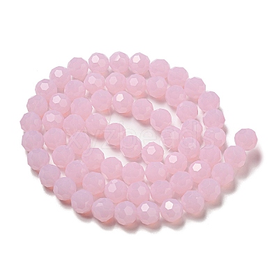 Imitation Jade Glass Beads Stands EGLA-A035-J10mm-D02-1