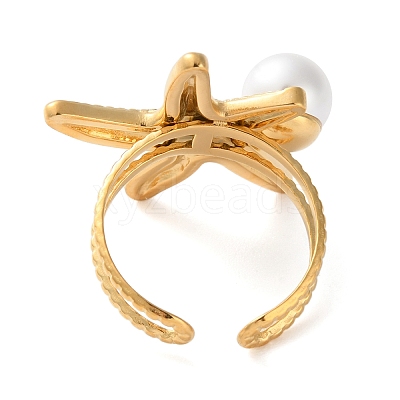 304 Stainless Steel Cuff Rings RJEW-S393-01B-1
