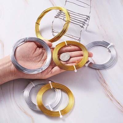 Flat & Round Aluminum Craft Wire AW-TA0001-02-1