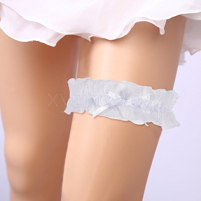 Polyester Fiber Garter Leg Ring for Women AJEW-WH20019-23-1