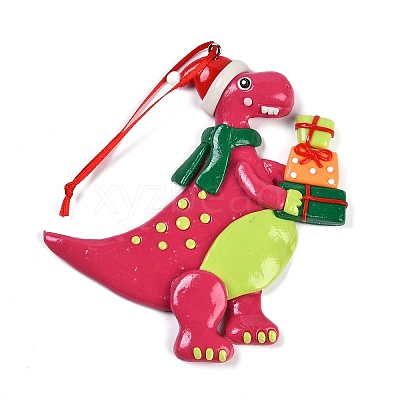 Christmas PVC Pendant Decorations HJEW-S003-03A-1