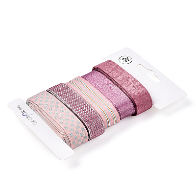 Polyester & Polycotton Ribbons Sets SRIB-P022-01D-01-1