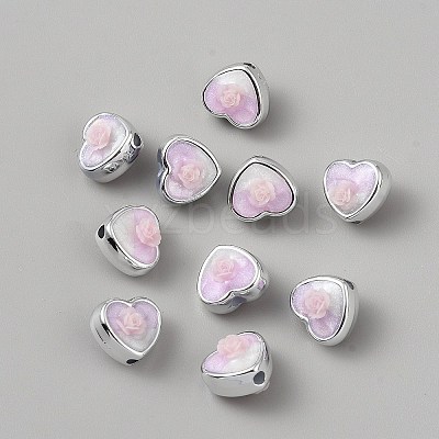 Opaque Acrylic Beads OACR-TAC0015-08D-1