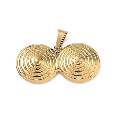 304 Stainless Steel Pendants SA-CBA34D4-06G-1