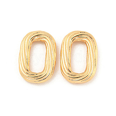 Brass Linking Rings KK-P255-13G-1