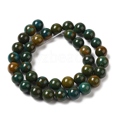 Natural Dyed White Jade Beads Strands G-M402-C04-08-1