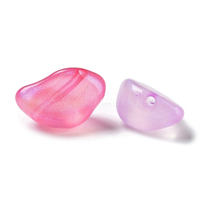Transparent Acrylic Beads OACR-Z013-16-1