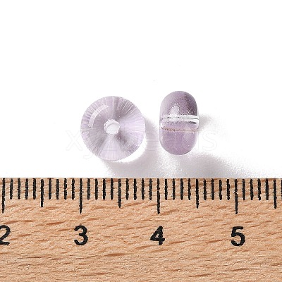Baking Paint Transparent Glass Beads DGLA-S116-01D-1